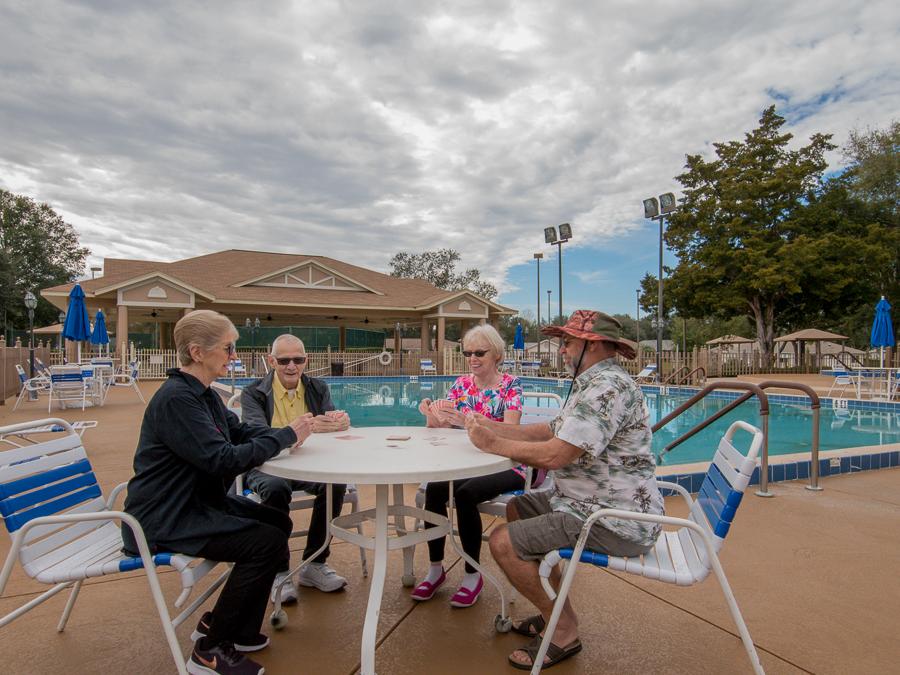 Marion Landing Ocala fl 55+ Retirement Community -Pool and Fun